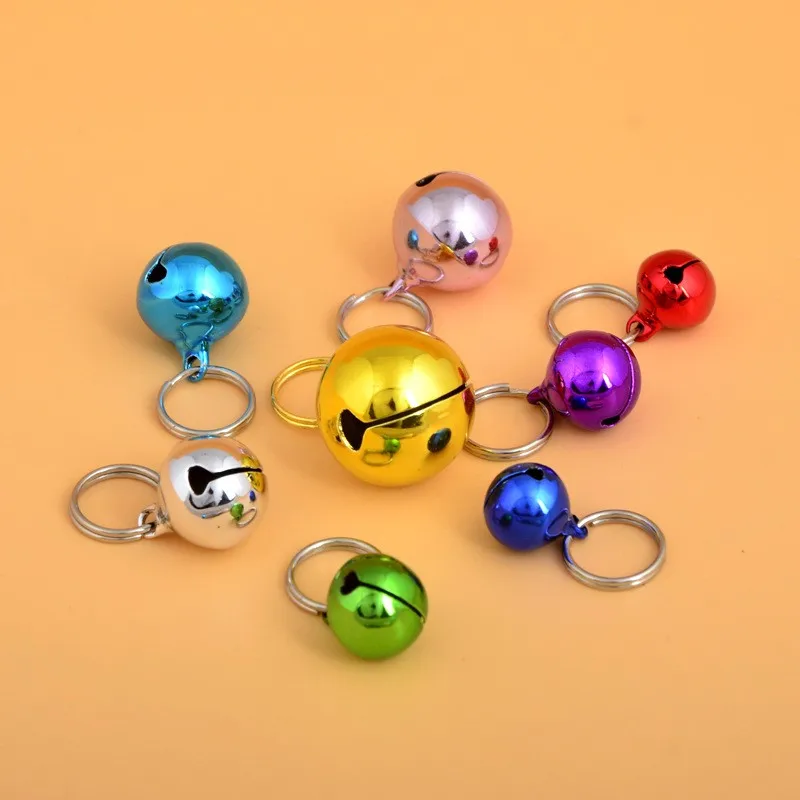 Pet Dog Cat Collar Bell DIY Accessories For Collar Loud Bell kitten Safety Random