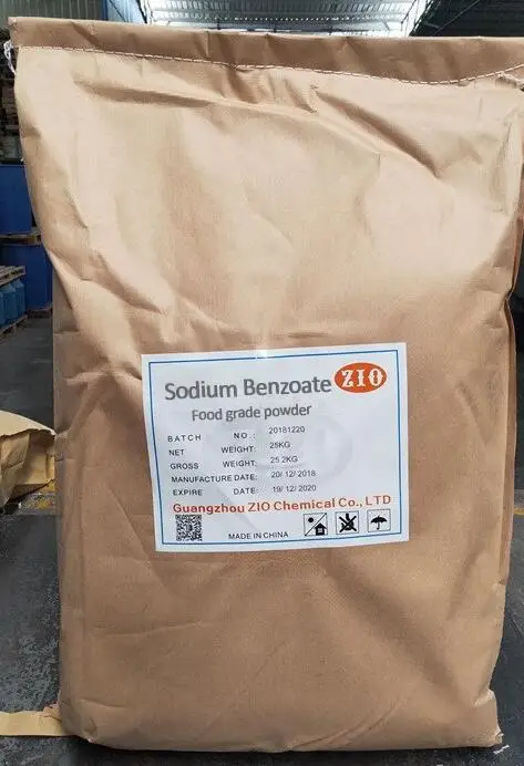 Food Preservative Sodium Benzoate Powder/Granules Preservative for Feed