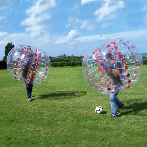 PVC Inflatable Body Ball FOOTBALL BUBBLE BALLS