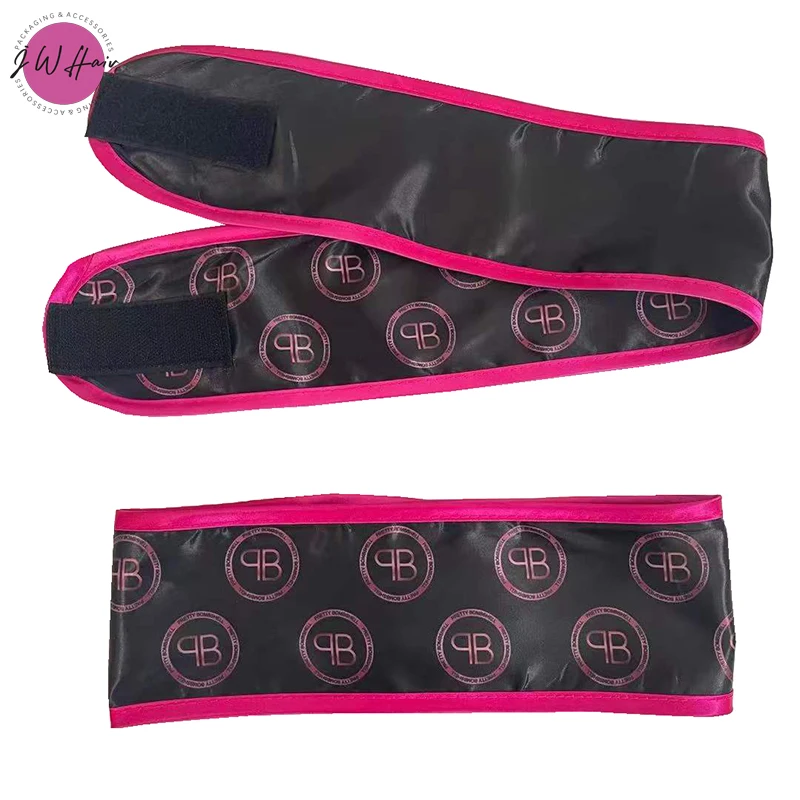 Custom Newest Satin Silk Edge Wrap For Frontal Edge Setting Frontal Wrap Lace Melted Wrap