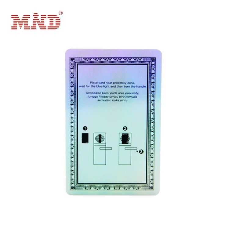 Производство мелованной бумаги MIFARE Classic EV1 1K закодированная RFID гостиничная карта-ключ