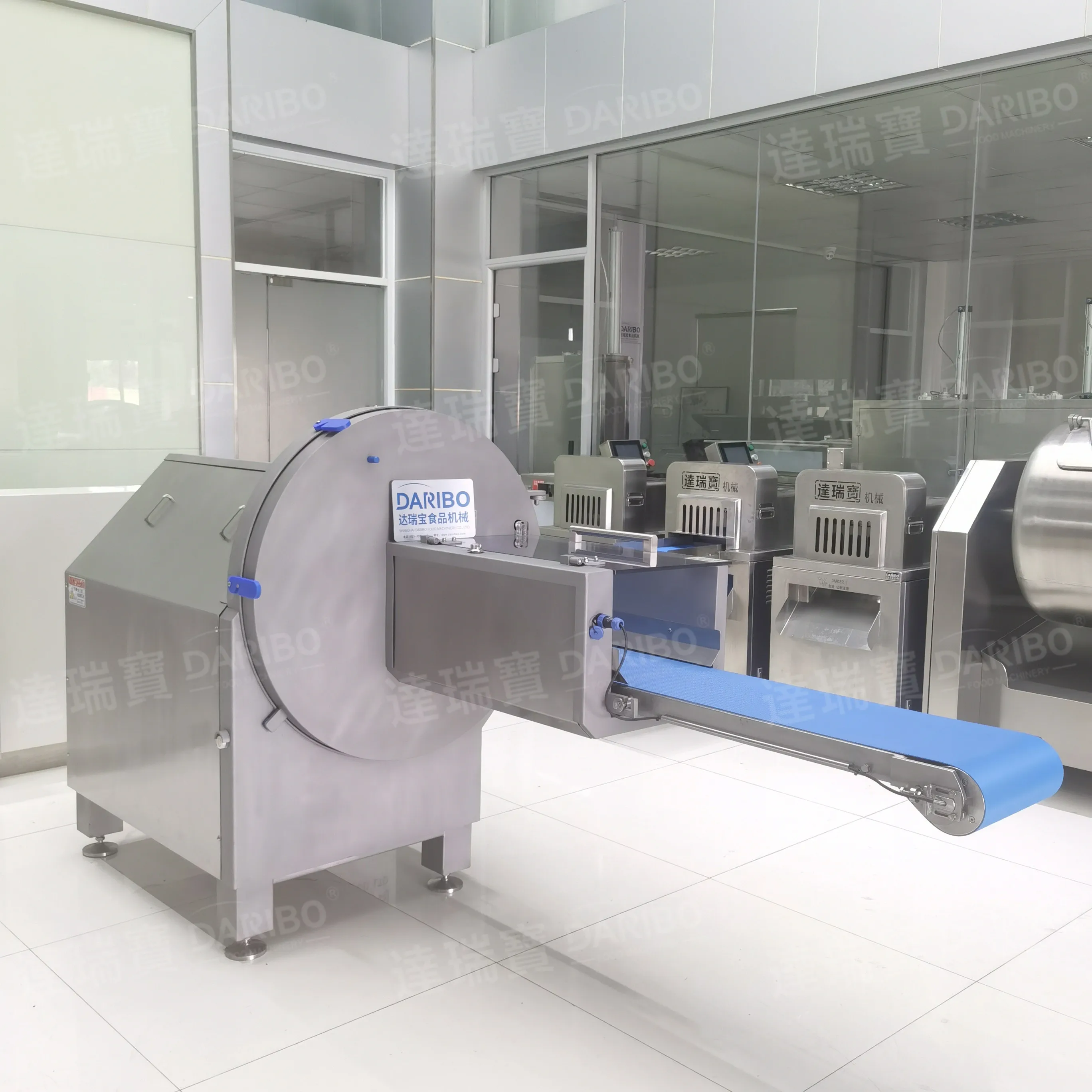 DRB-25K High Precision Frozen Meat Portion Cutting Machine for Factory Use Frozen Beef Sirloin Cutter Slices for Sale