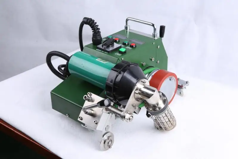 floor adhesive splicing automatic welding line machine PVC Film Material Waterproof Membrane Vinyl Banner Tarpaulin wedge welder