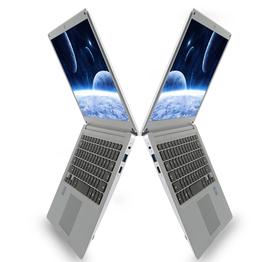 Cheap 14 inch Wins 10 Kids Learning Netbook PC J3355 Dual Core DDR3 6GB SSD 128GB 1920*1080 IPS Office Laptop Computer