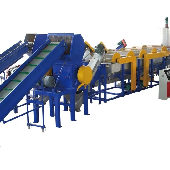 drying recycling and plastic waste bottle washing machine line equipment