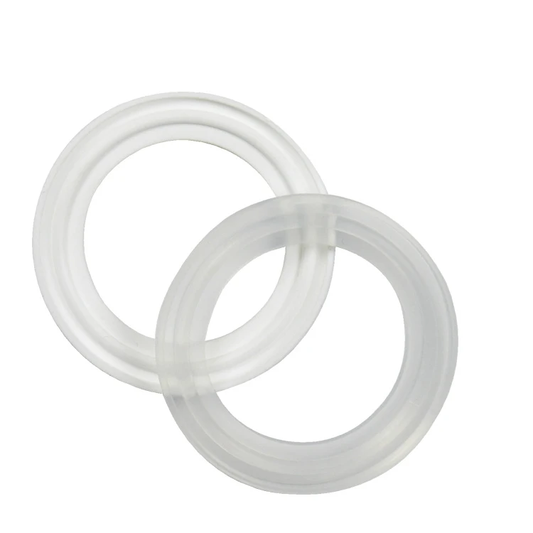 Гигиеническая прокладка с тройным зажимом резиновая масляная PTFE/NBR/EPDM/FKM/силикон