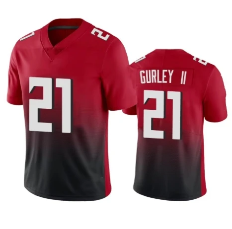 Прямая поставка 2024 Atlantas Falcon 8 Kyle -Pitts 7 Robinson 18 Kirk Cousins Todd Gurley Ii Футбольная майка