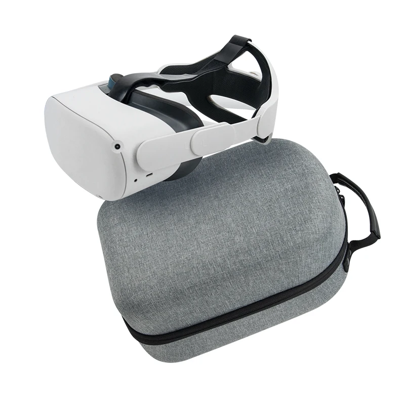 Custom Protective EVA hard case headphone protective box waterproof dustproof pouch for Oculus Quest 2 All-in-one VR Headset