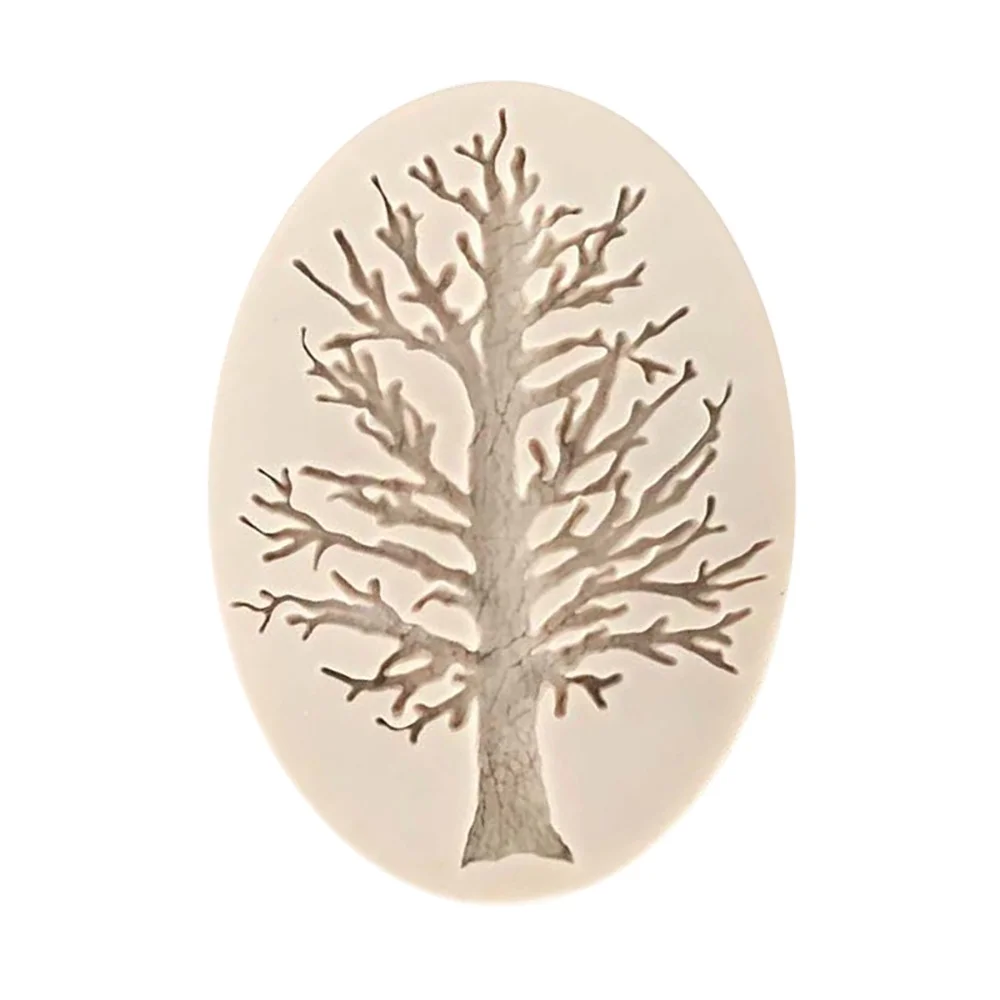 Baking Mould 2019 Fashion 3D Tree Silicone Fondant Mold Cake Decorating Chocolate Sugar craft hot sale^5