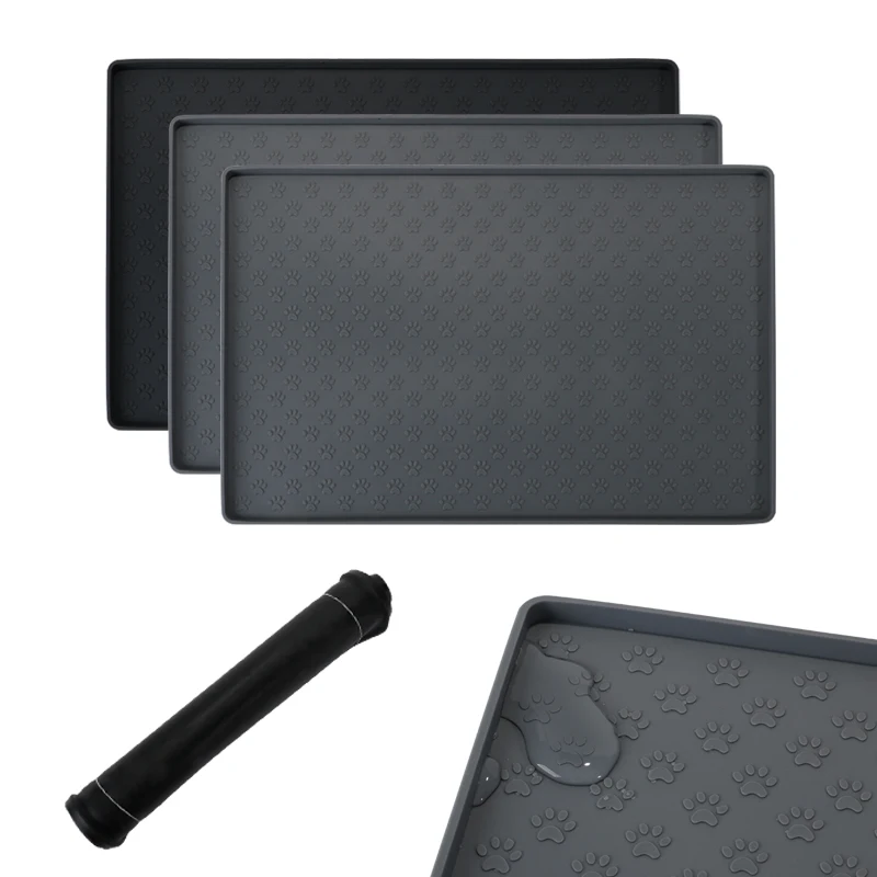 New Design Dog Lick Mats Dogs Pets Licking Mat Pad for Silicone Treat Pet Dog Lick Pad Waterproof Animal Silicone Cat Litter Mat