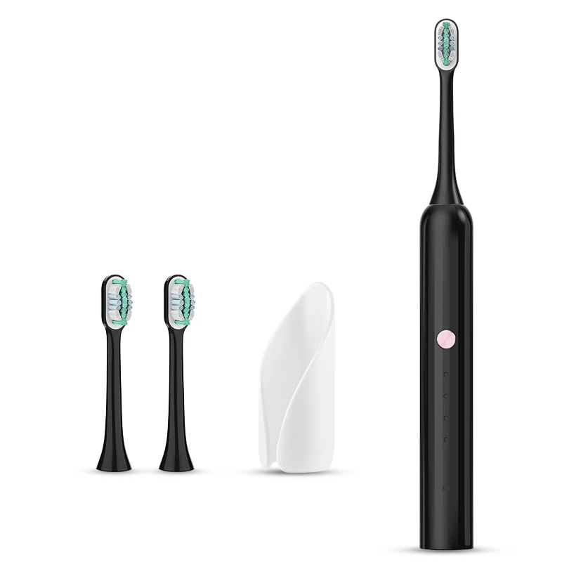 Factory Price Dental Clean Portable Automatic Soft Electric Toothbrush Type C Household Sonic Toothbrushes  with 4 Modes