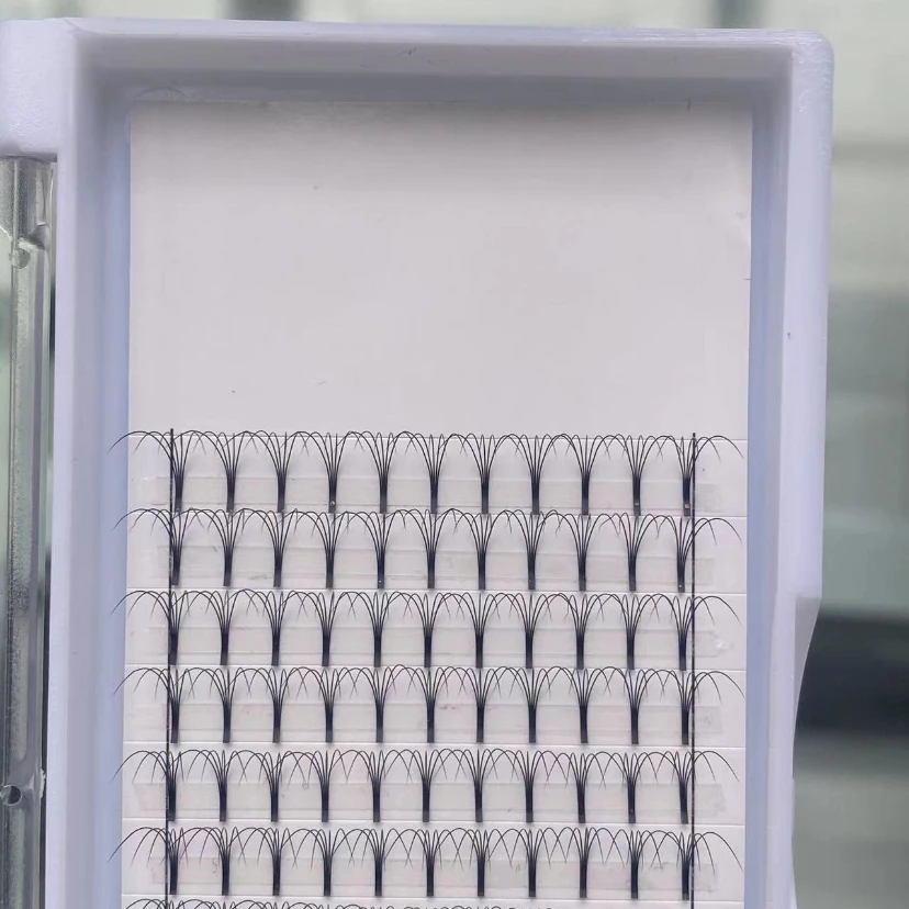 Wholesale Russian Volume D Curl 0.05mm 6d Premade Pre Made Fans With Rich Original Stock