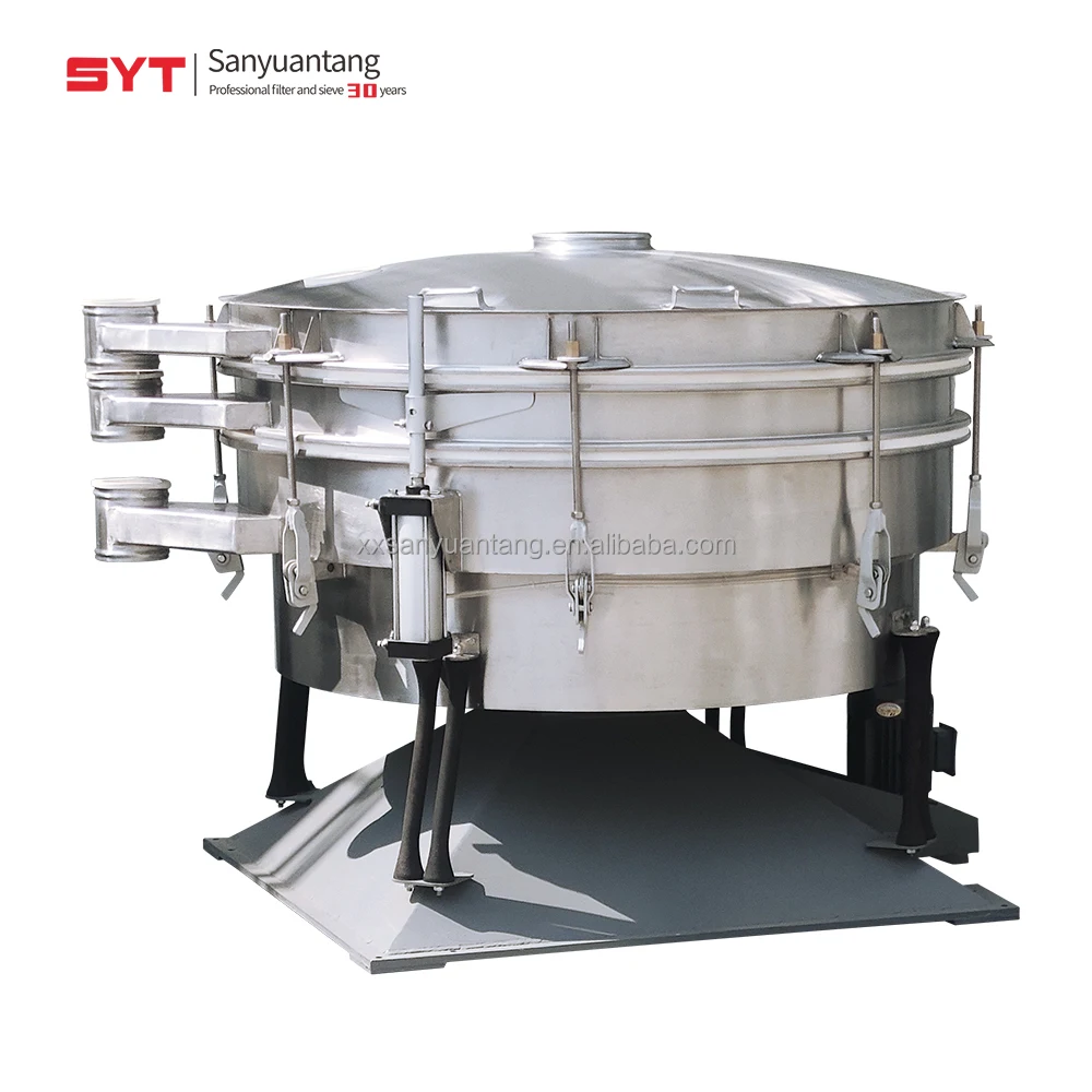 Circular Gyratory Sifter Swing Tumbler Vibrating Screen Sieve Sand Circular Vibrating Screen