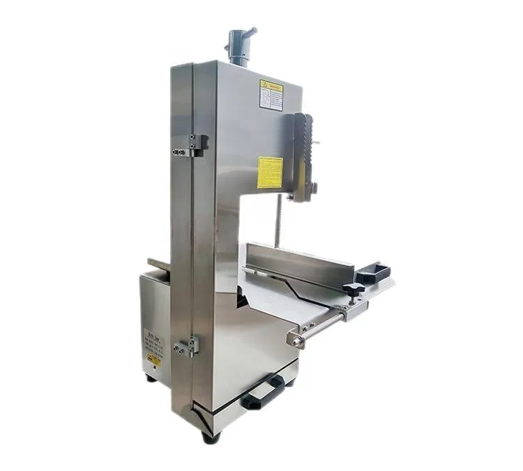 Stainless Steel Floor Standing High Speed Big Fish Sheep Cow Bone and Meat Cutting Machine