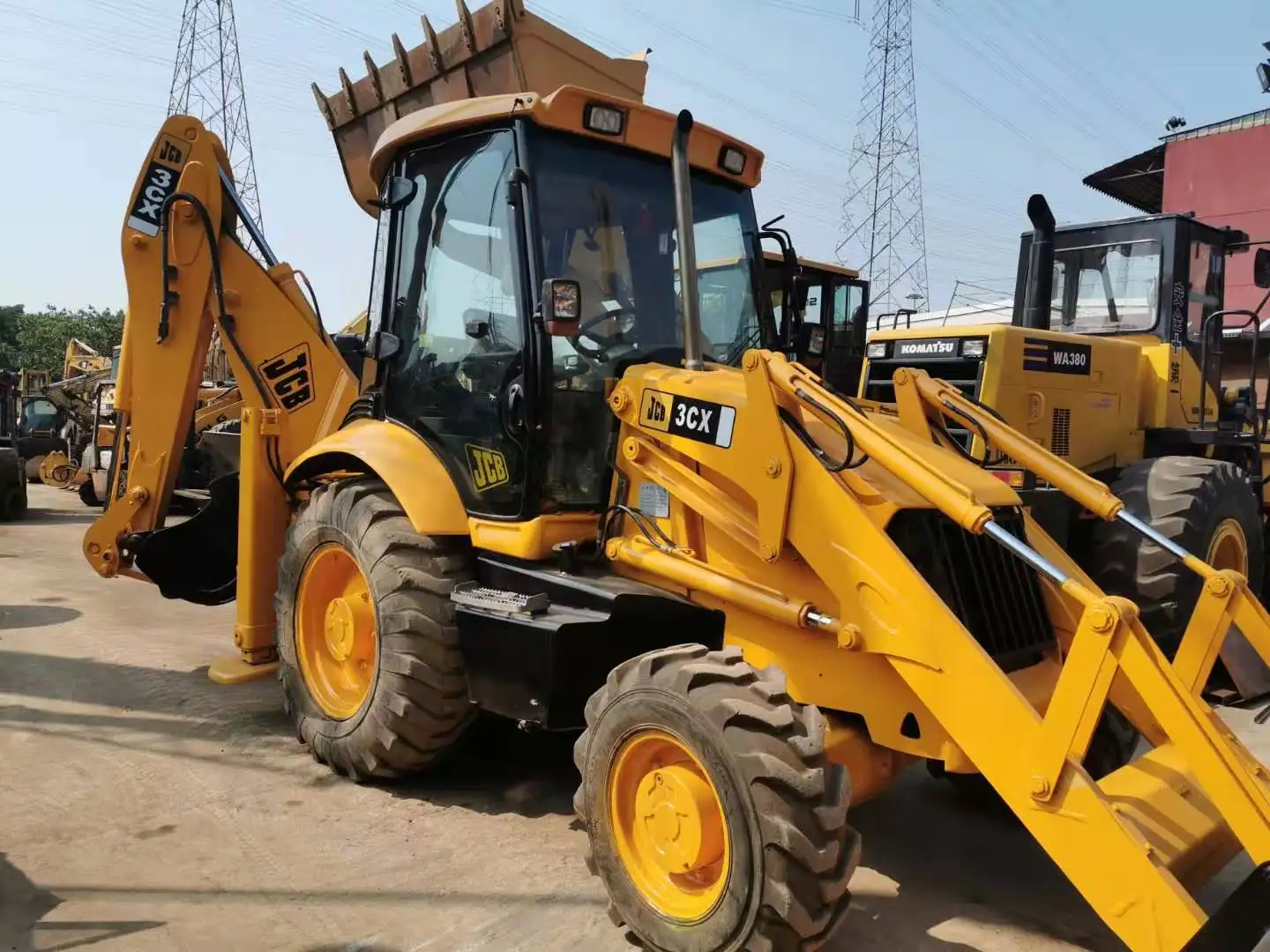 Экскаватор-погрузчик JCB 3cx 4cx для продажи хорошее состояние