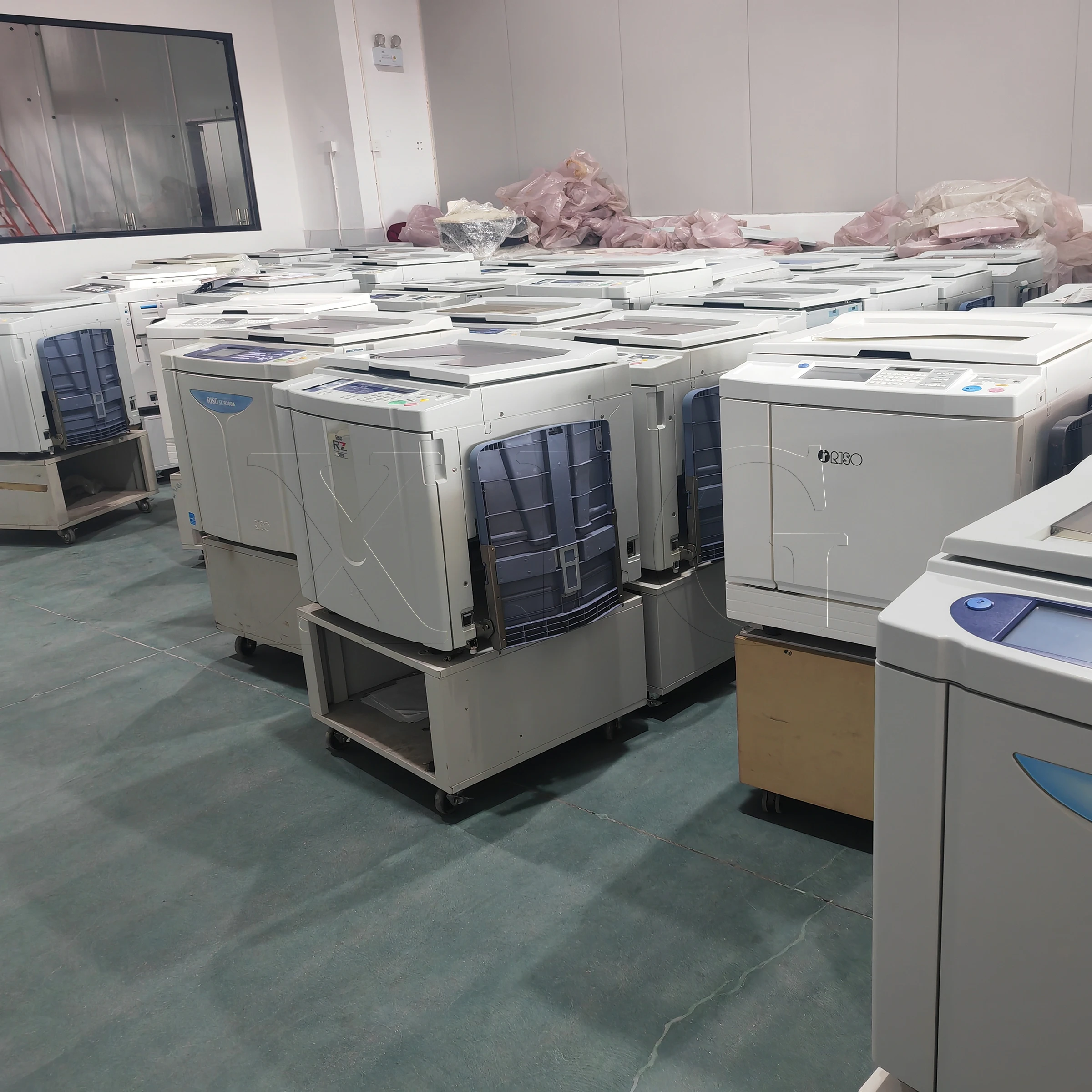 High speed Refurbished RISO ES 2561C printer for used  duplicator machine digital master making Fully automatic printing