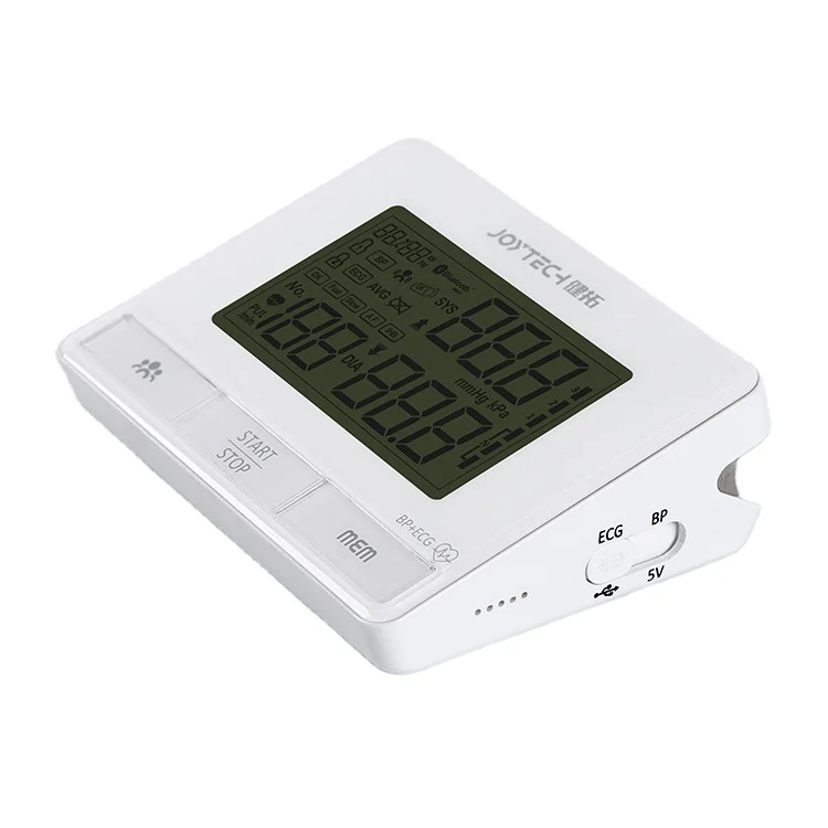 High Quality OEM Bluetooth BP Monitor Talking Digital Blood Pressure Monitor Factory Director Personal ECG Monitor