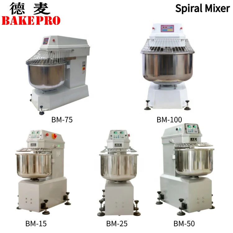 BAKE PRO BM-50 Commercial bread dough mixer of baking equipment to mix 50kg flour industrial bread dough mixer