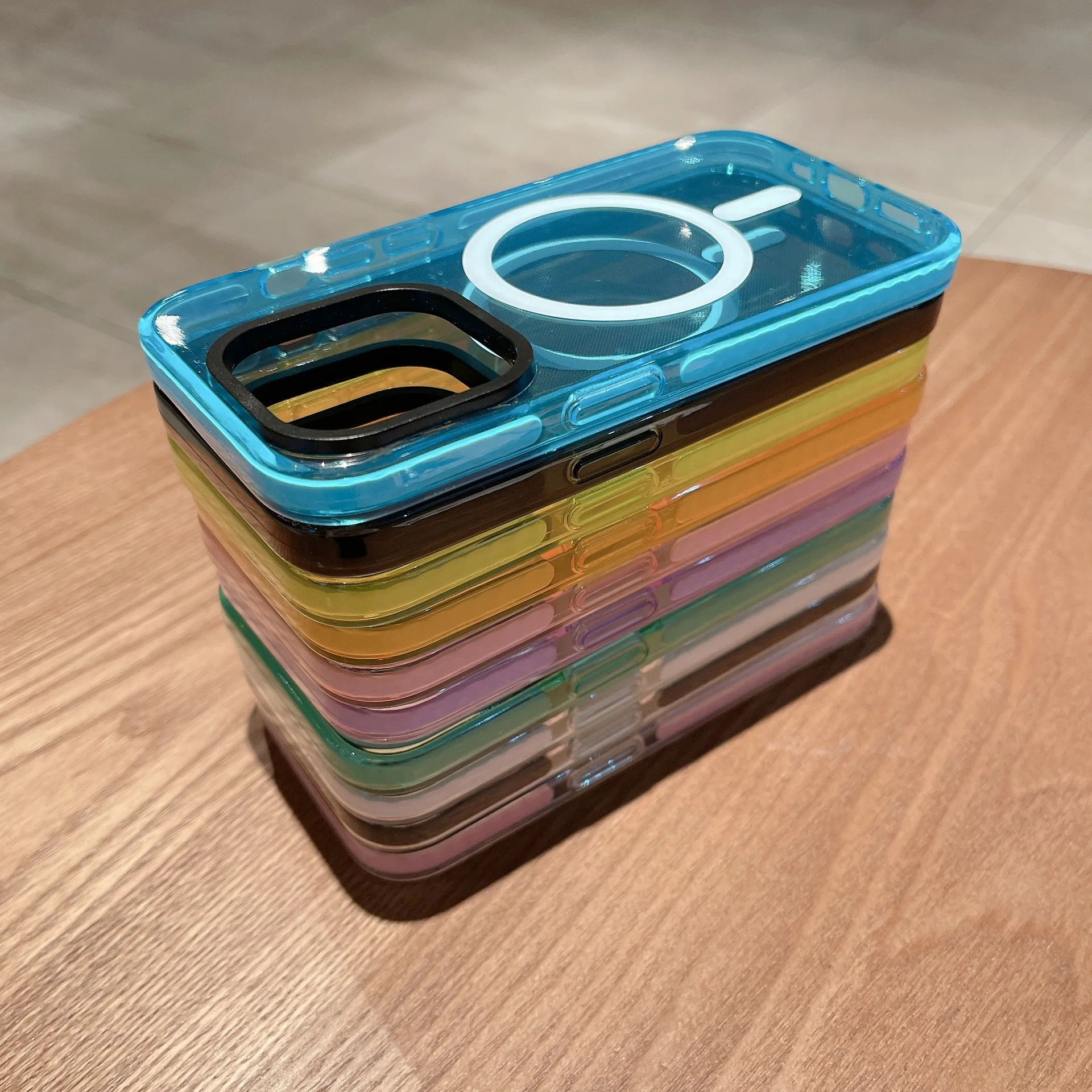 Colorful uv printable mobile phone case cover for iphone 15  pro max wireless charger phone cases for iphone 13 pro max 14 plus