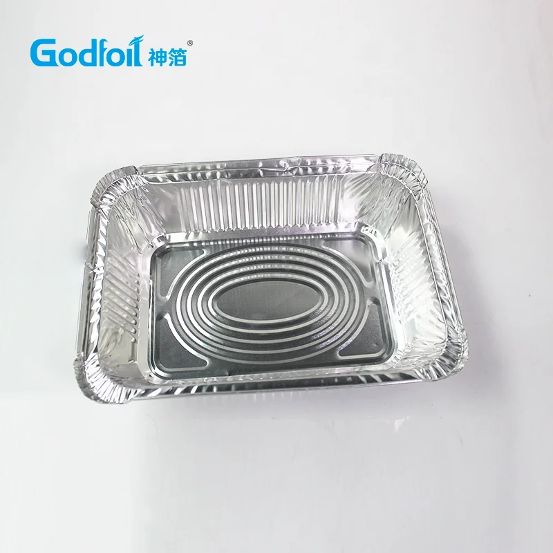 Aluminum Foil Pans Disposable Aluminum Foil Take-out Containers HFA 2062-30-250W