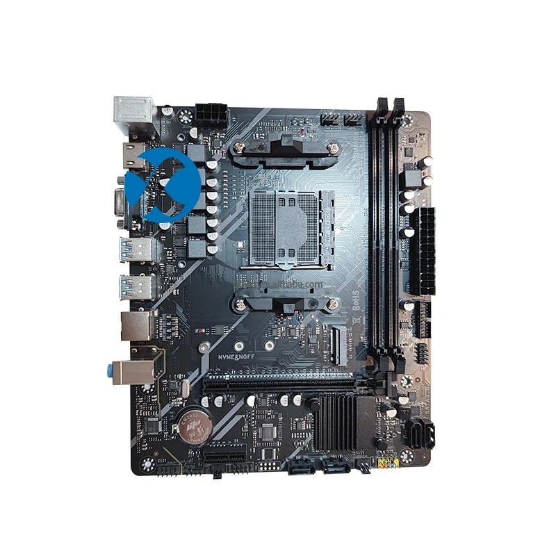 A34 Motherboard LGA 1155 Kit Compatible With Intel Core CPUs 2nd And 3rd Generations Supports M.2 NVME SDD