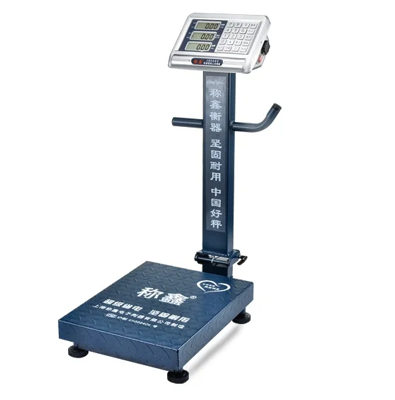 9KG Net Weight Heavy Duty Body Foldable Type Digital Platform Scale 100kg Capacity.Stainless Steel Buttons on SS Indicator.
