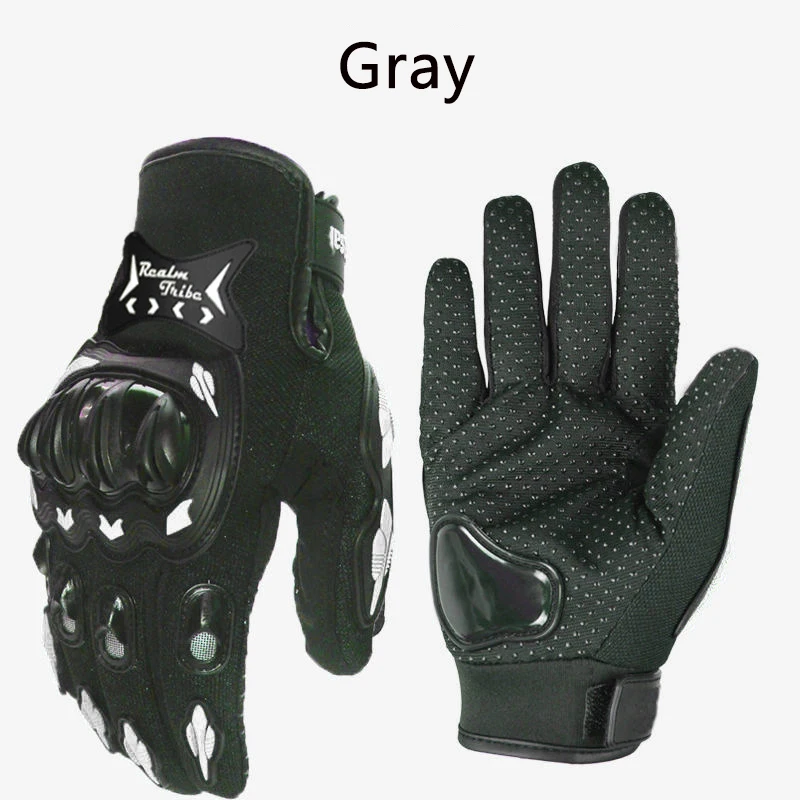 SLKE GP MX MTB BMX Off-road Scooter Full Finger Hard Shell Knuckle Motorcycle Riding Summer Cool Glove