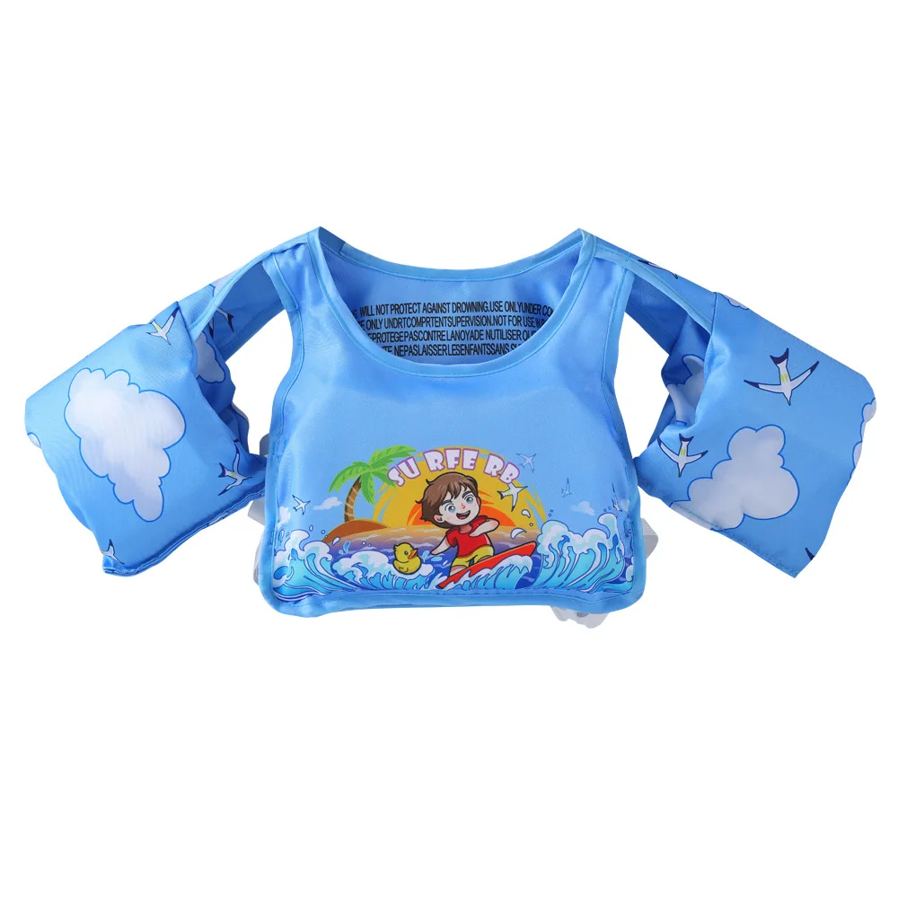 Kids Swim Life Jacket Vest Swimming Trainer Vest Swimming Vest  with Adjustable Safety Strap