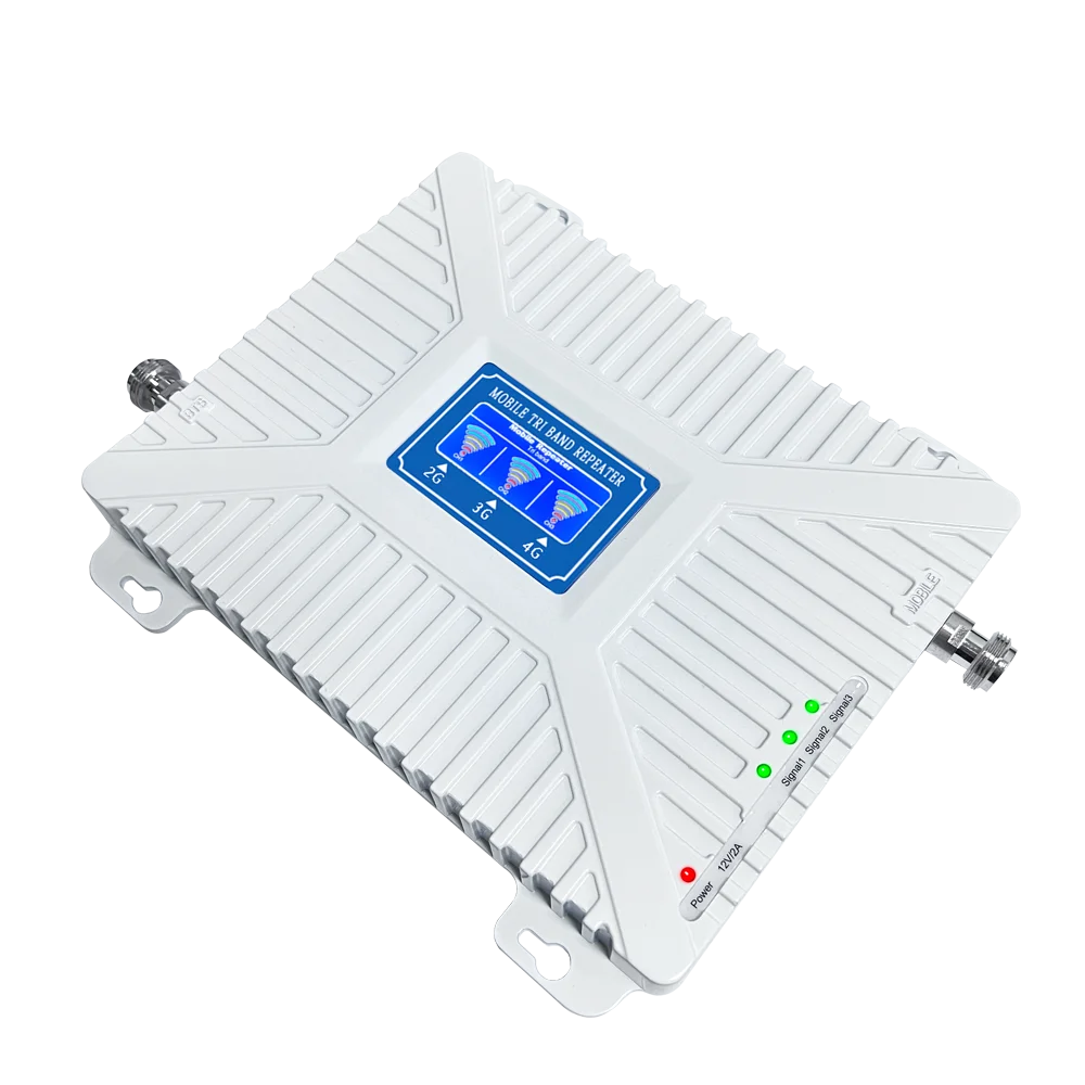 Tri Band 900 2100 2600MHz LTE 3G 4G Mobile Phone Network Signal Booster/Repeater/Amplifier