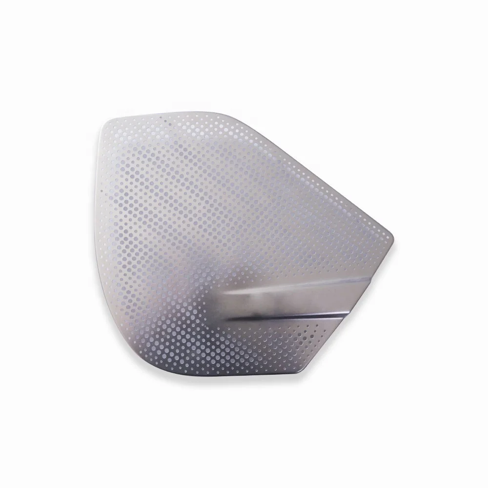 High end car custom interior stainless steel material - chemically etched speaker grille