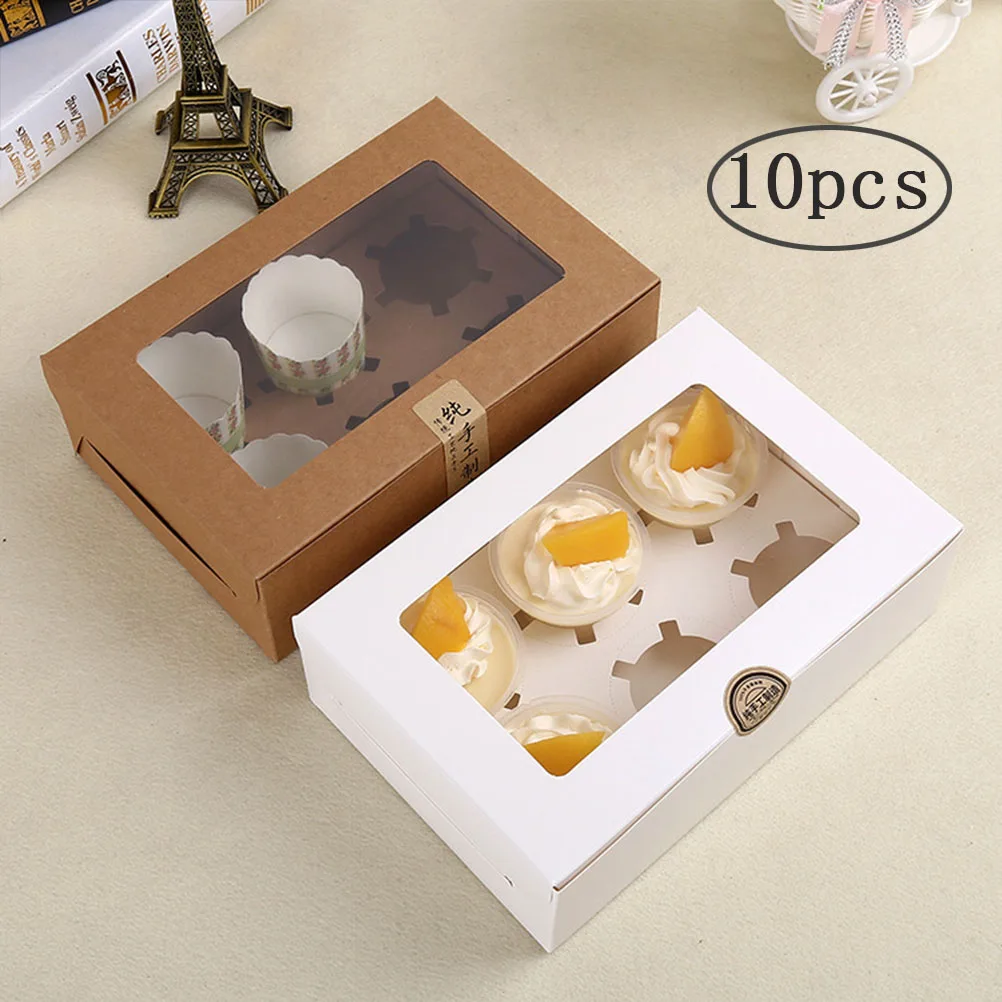 cake packaging wooden box with window ith clear lid for cookie white rectangular bakery paper