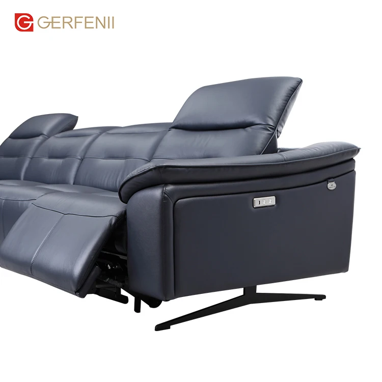 Living Room Theater Furniture Functional Sofas Sectional Leather Sofa Set Electric Recliner Folding L Shaped Sofa Set