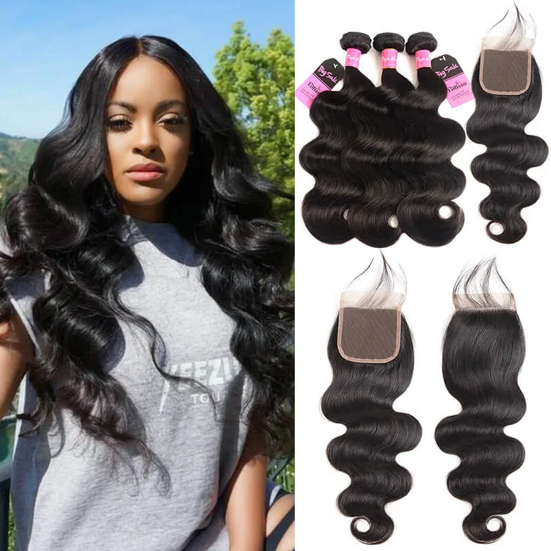 Brazilian Remy Human Hair Extension Bone Straight Raw Virgin Human Silky Hair Bundles Pre Plucked Virgin Brazilian Hair Vendors