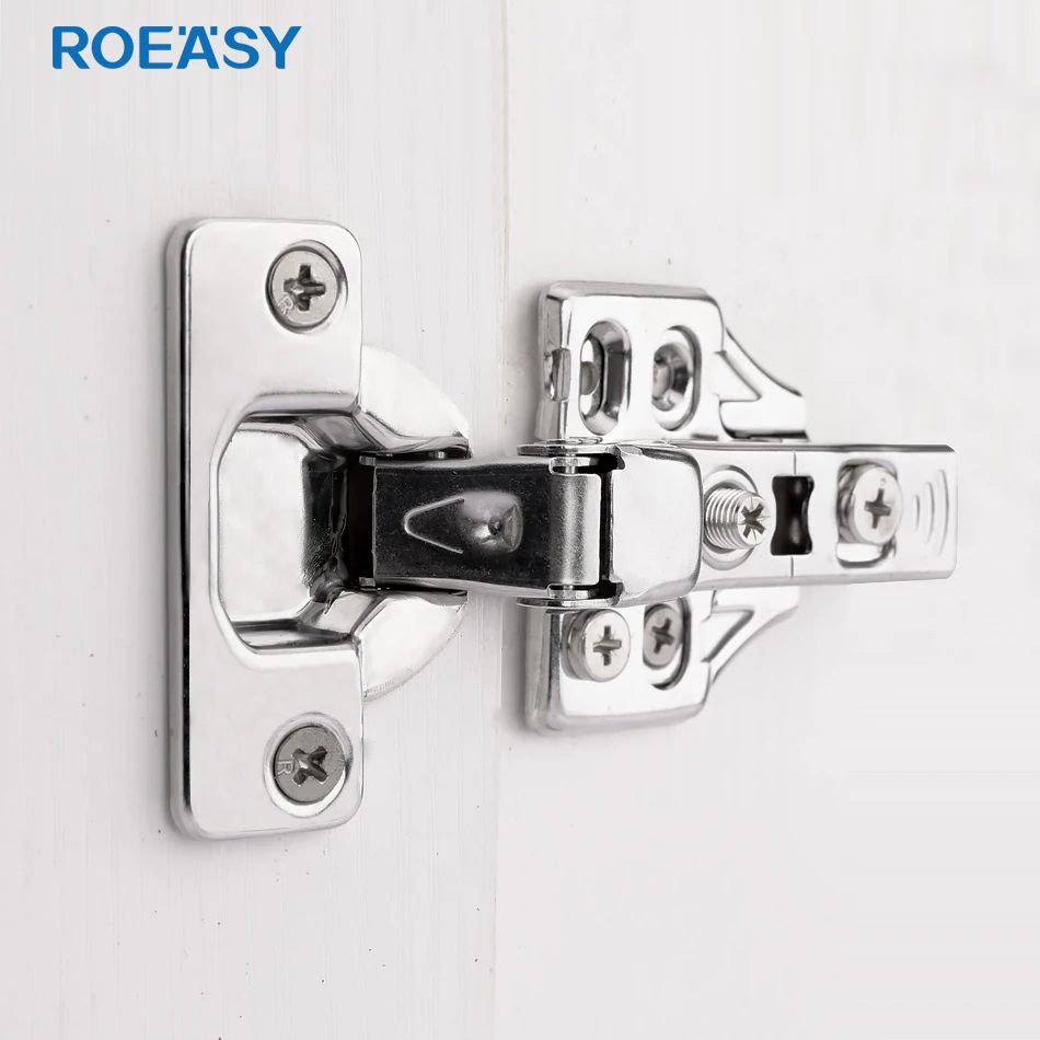 ROEASY Stainless Steel 201 Cabinet 3D Hinge For Kitchen Bathroom Home Furniture Hardware Soft Closing Wardrobe Hinge