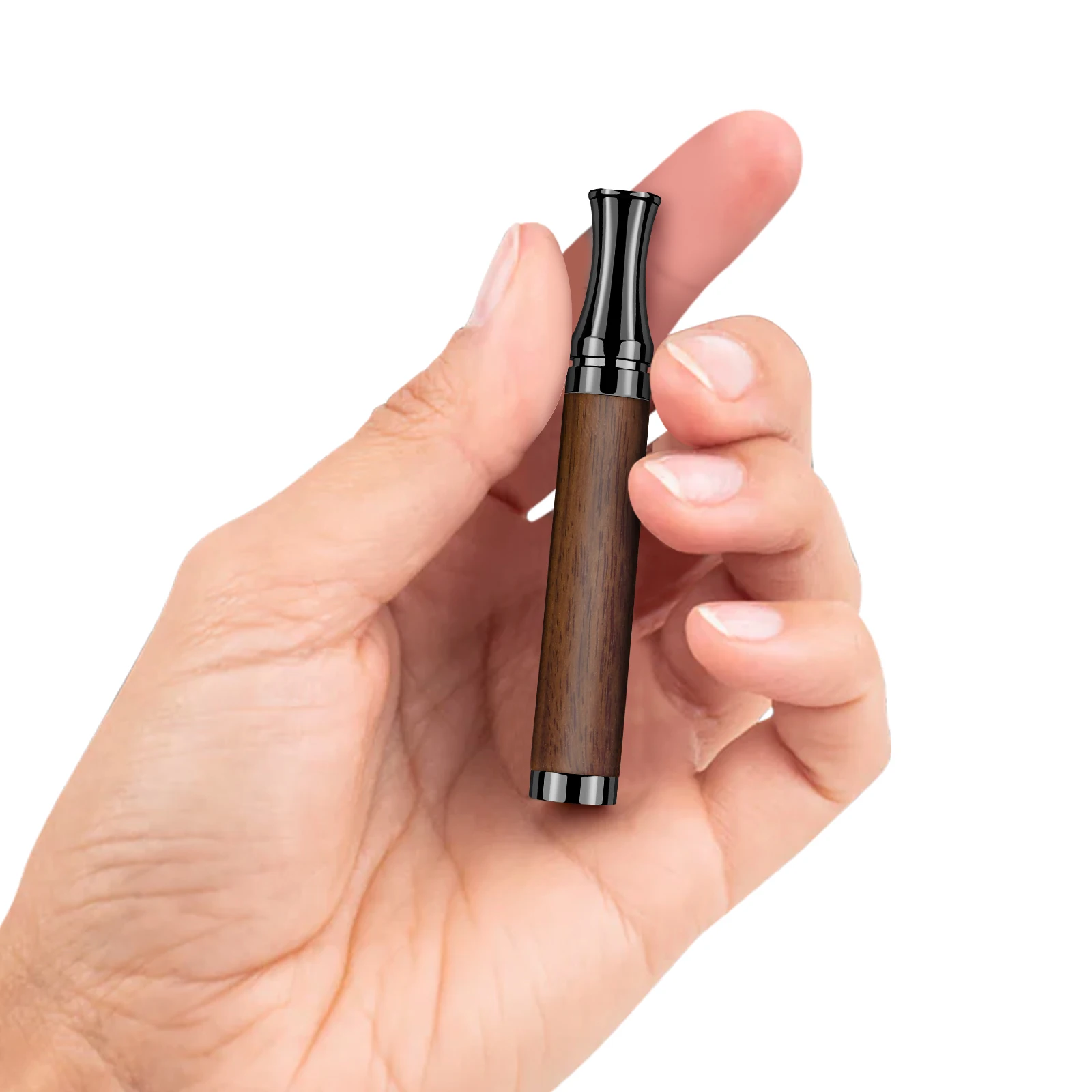 Деревянная добавка для дыхания Cigarillos травяная сигарета черная и мягкая сигара курения табака бездымные сигареты диффузор ручка