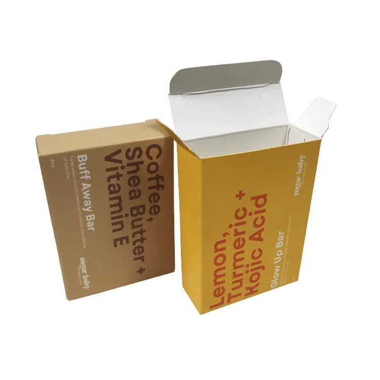 Custom Printing Health Product Packaging Box with Logo, Eco-Friendly & Recyclable, Matt Lamination Finish