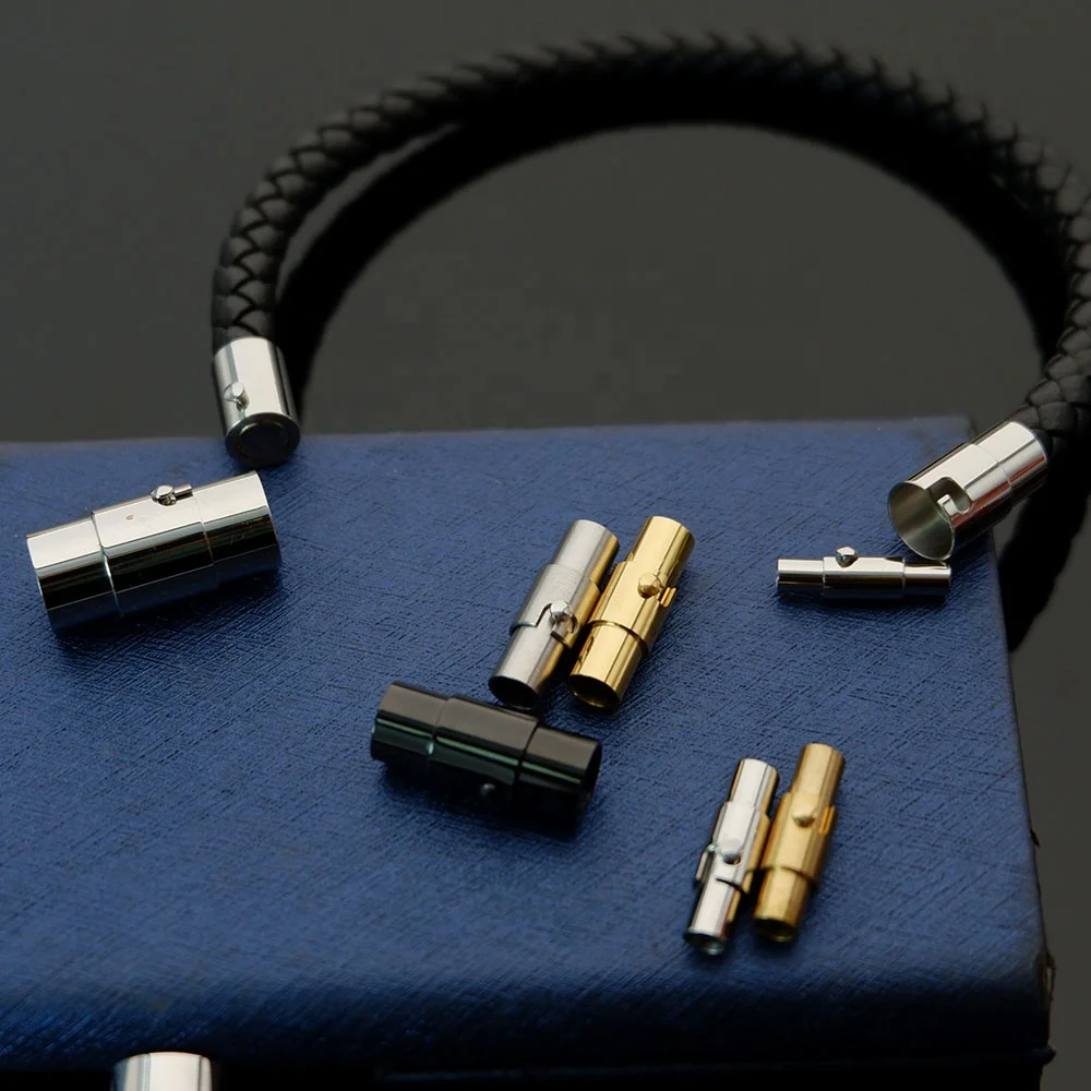 Застежка для браслета из нержавеющей стали, 2/3/4/5/8/10 мм