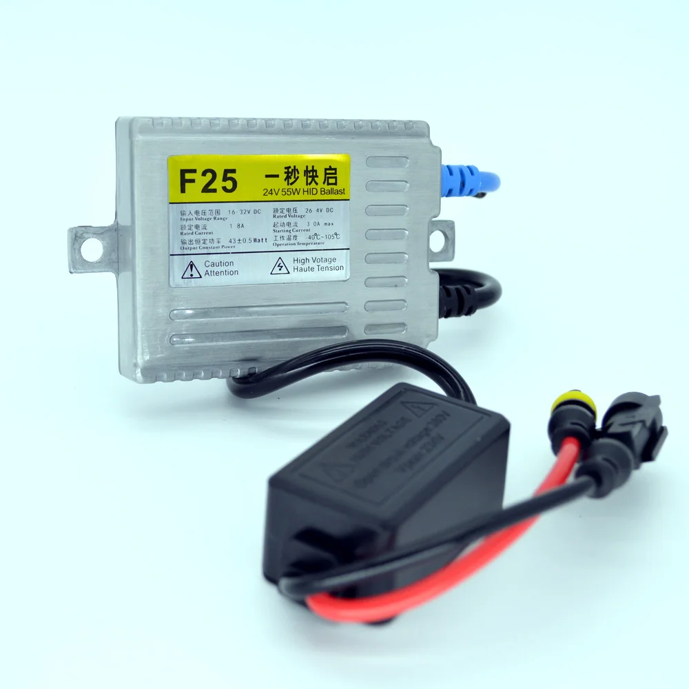 High Quality Fast Start 24V 55W HID Ballast For Truck bus trailer lorry