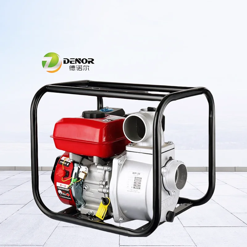2-дюймовый 7HP D173f портативный дизельный водяной насос с электрическим запуском