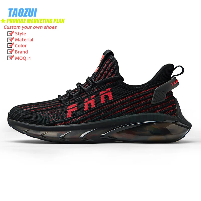 Factory  hot  sale  custom  logo  casual  shoes men wholesale manufacturer top quality breathable upper fashion athleisure shoes