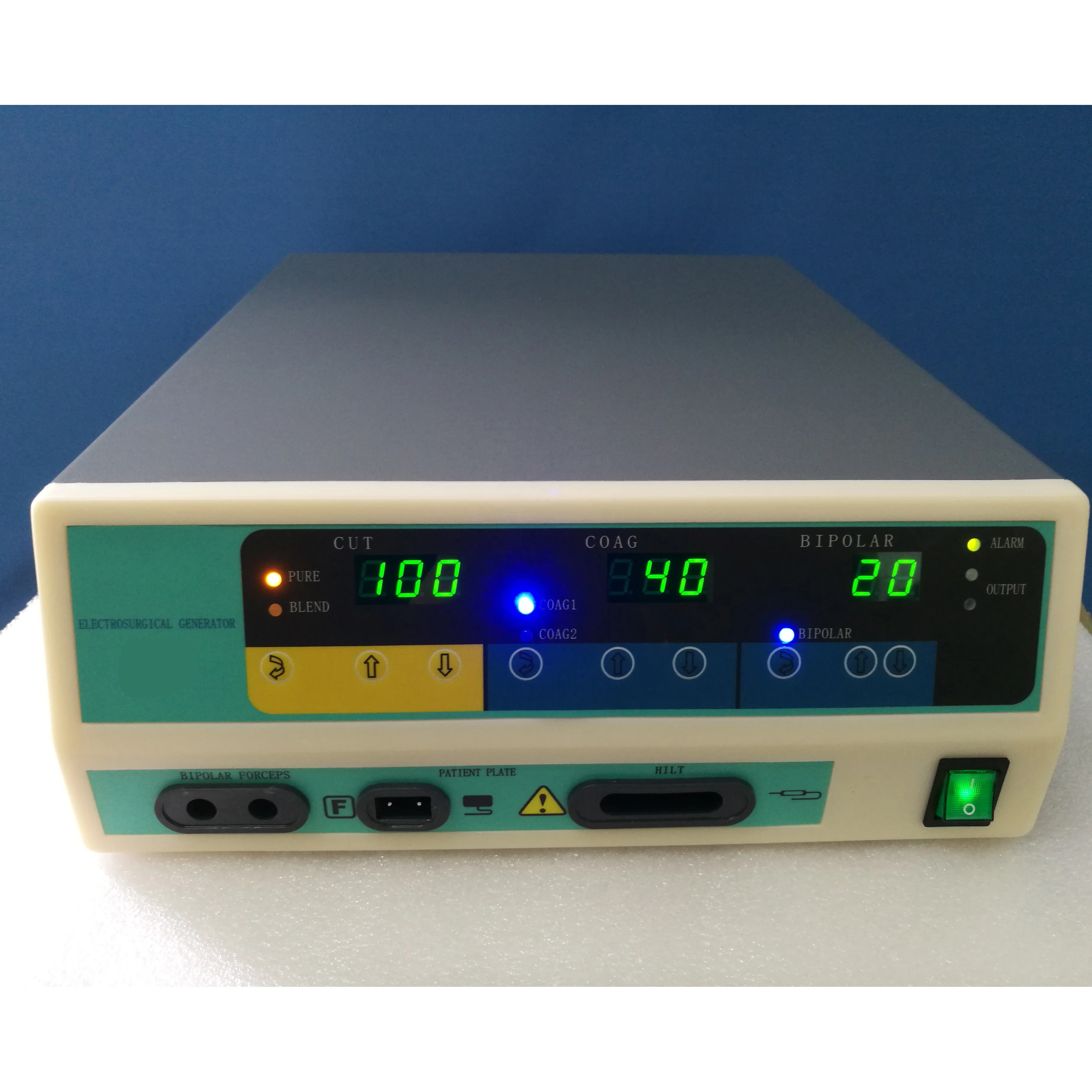 PT2000I 300W 5 Modes Portable ICU Surgery Electrosurgical Unit Medical Electrocautery Machine Diathermy