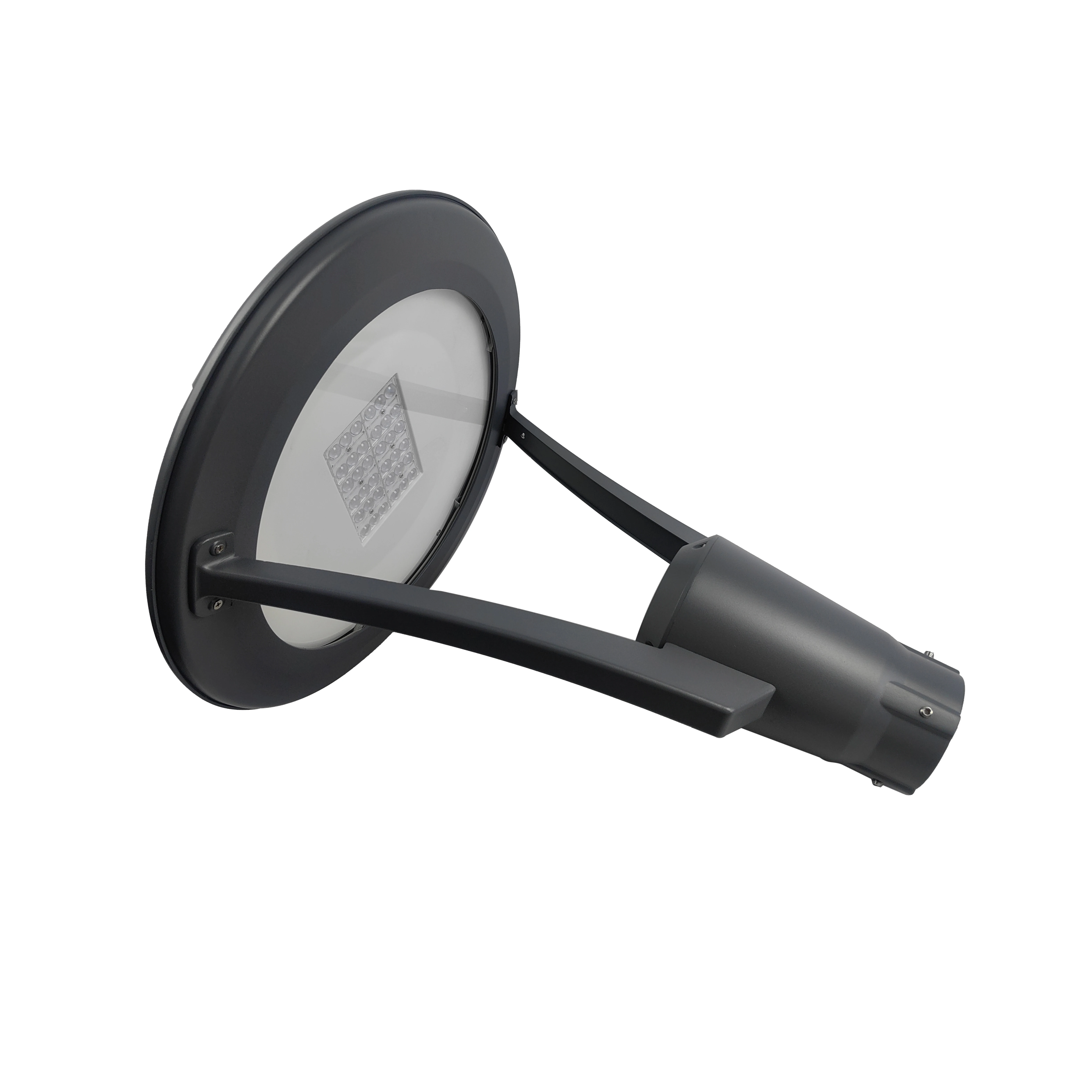 170lm/w high lumens  control daylight sensor parking lot lighting LED post top garden light parking lot light pole