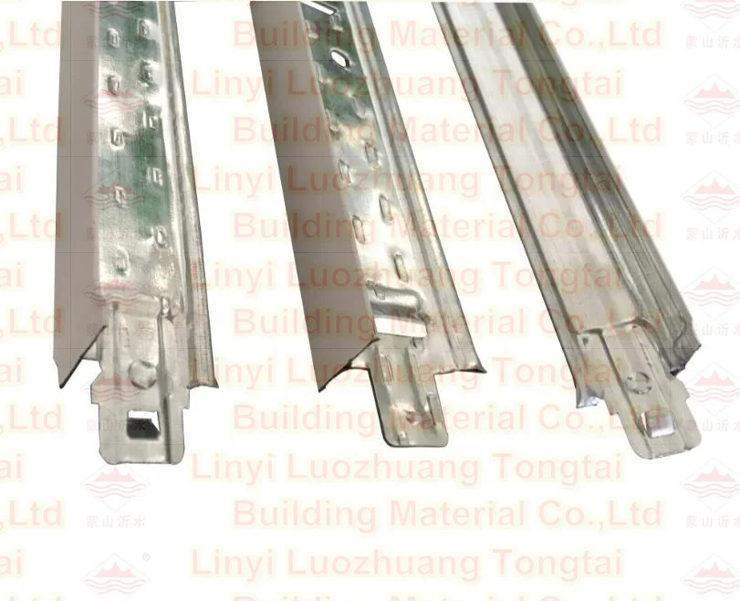 Ceiling grid t bar of main tee for false ceiling use