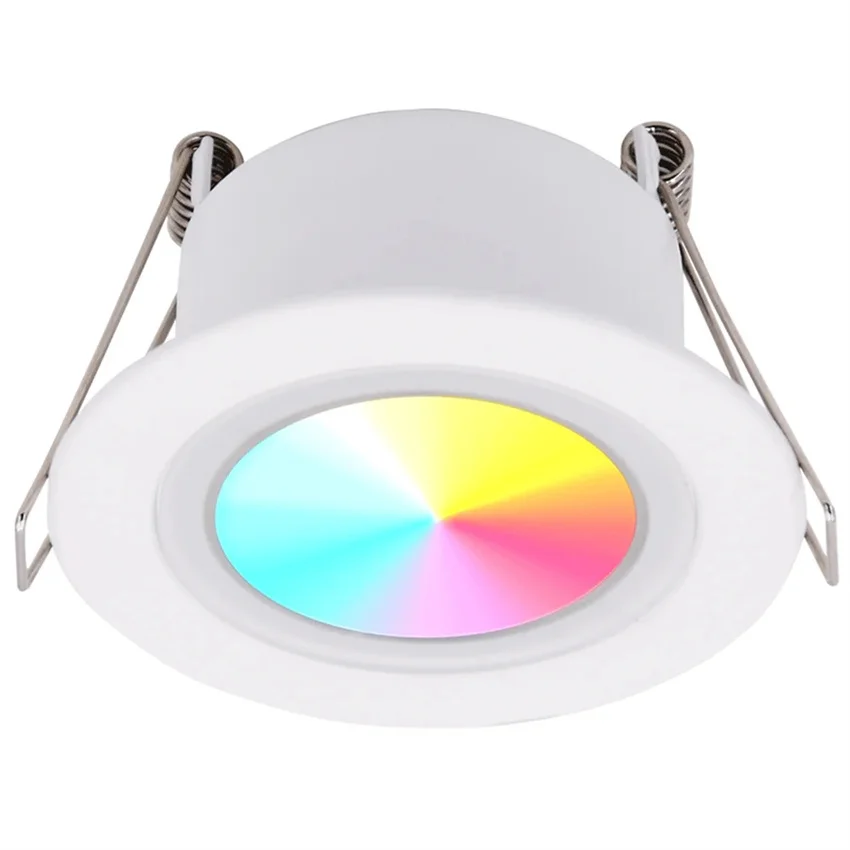 New Design home hotel smart recessed led down light rgb wifi remote app cct dimmable downlights