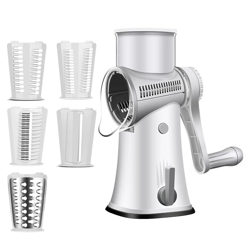 Extra Coarse And Ribbon Grater Steel Kitchen Slicer Food Chopper Steel Blades Manual Fruit Food Vegetable Grater Slicer Cutter