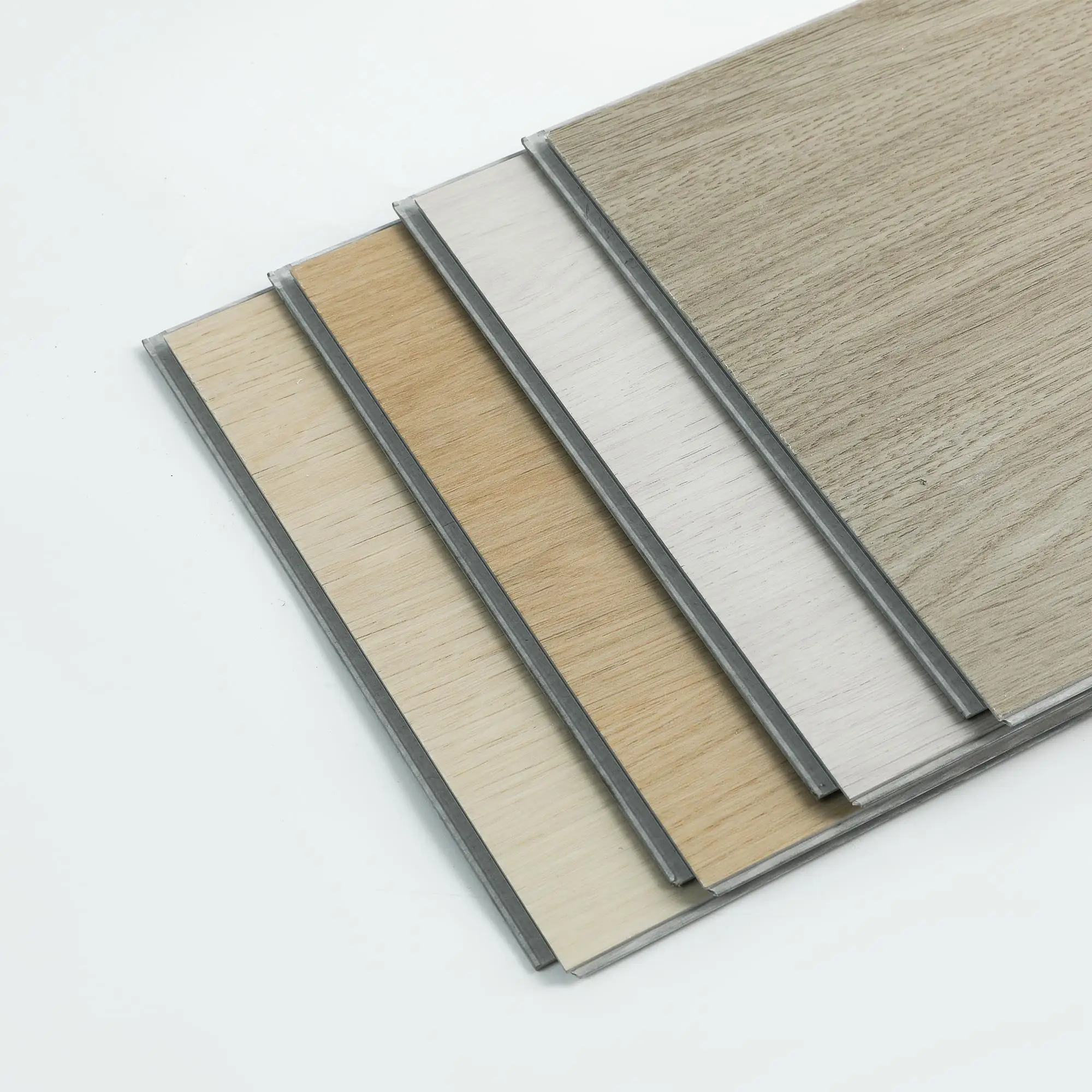 Eco-friendly vinyl plank flooring-waterproof click lock wood grain