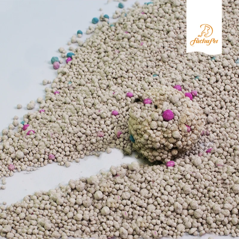 Flash Sale Colored Bentonite Cat Litter Material For Pet Shop Cat Litter Bentonite
