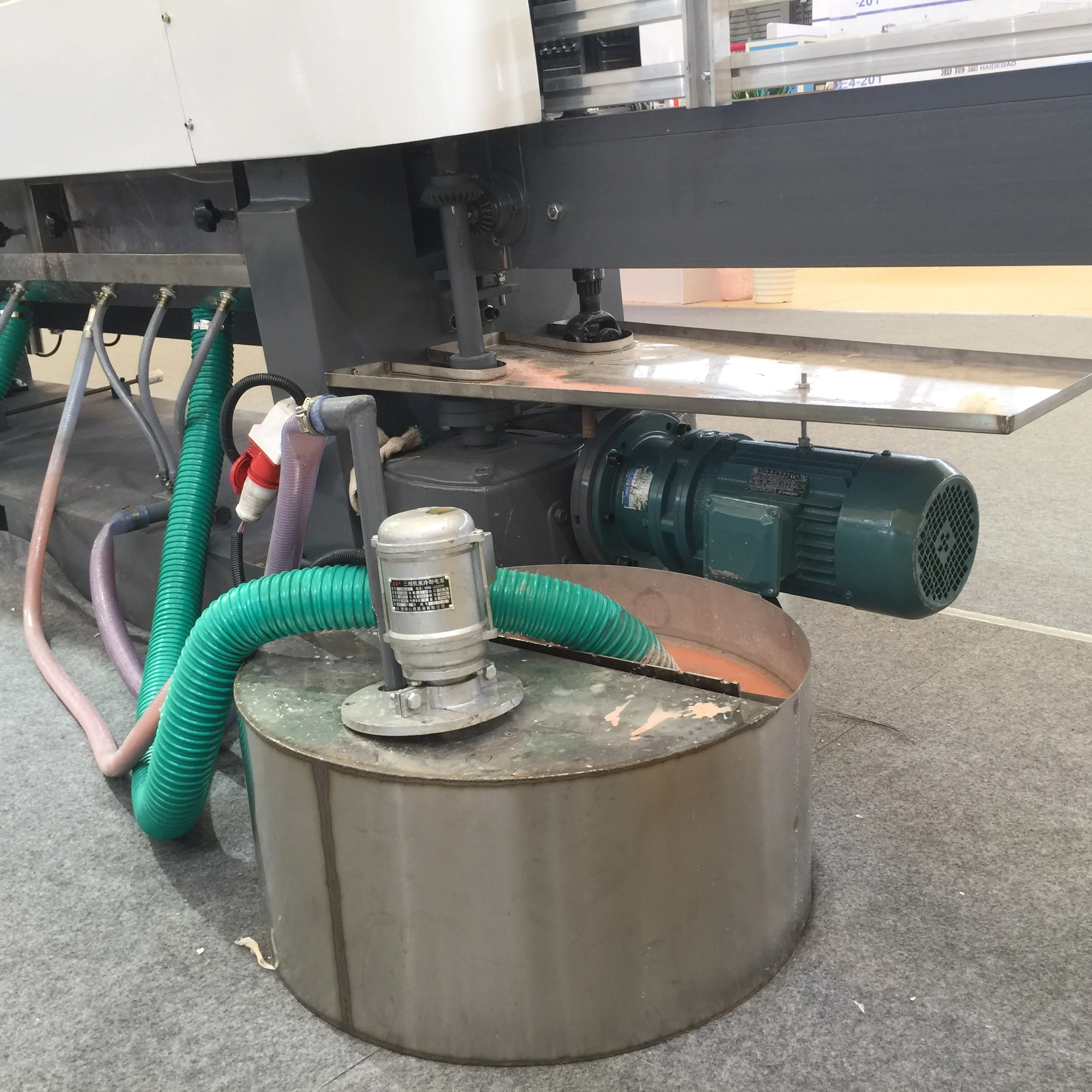 Factory Supply 9 Motor Glass Beveling Machine Mirror Polishing Machine