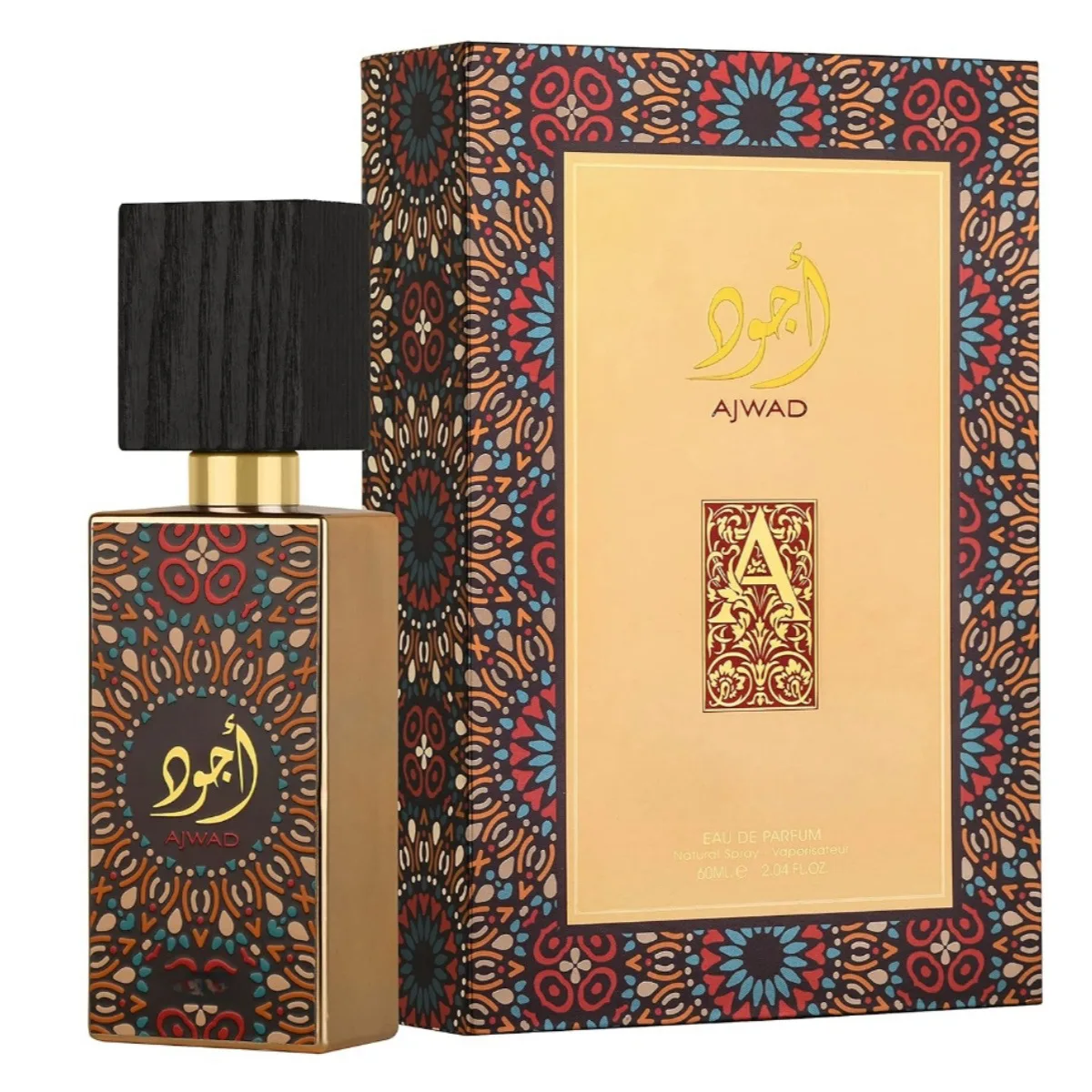 Wholesale 60ML LATTAFA AJWAD Arabic Perfume Unisex Middle Eastern Dubai Fragrance Exotic Long Lasting Scent