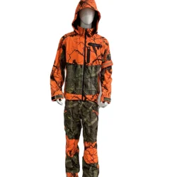 Camouflage Hunting Hoodie Coat Windproof Real Tree Camo Suit On Sale
